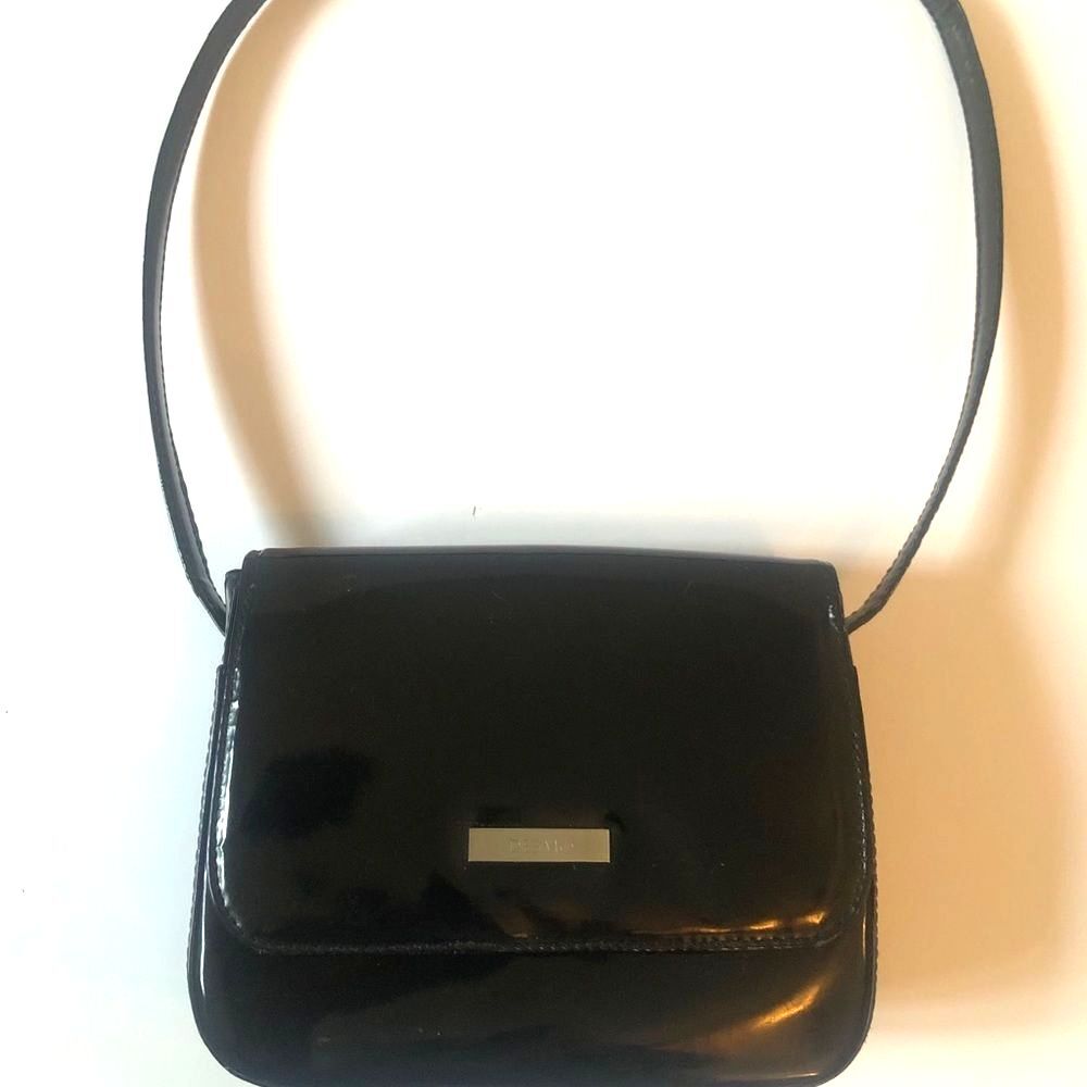 [Desmo Firenze] Black Patent Leather Shoulder Bag 🖤